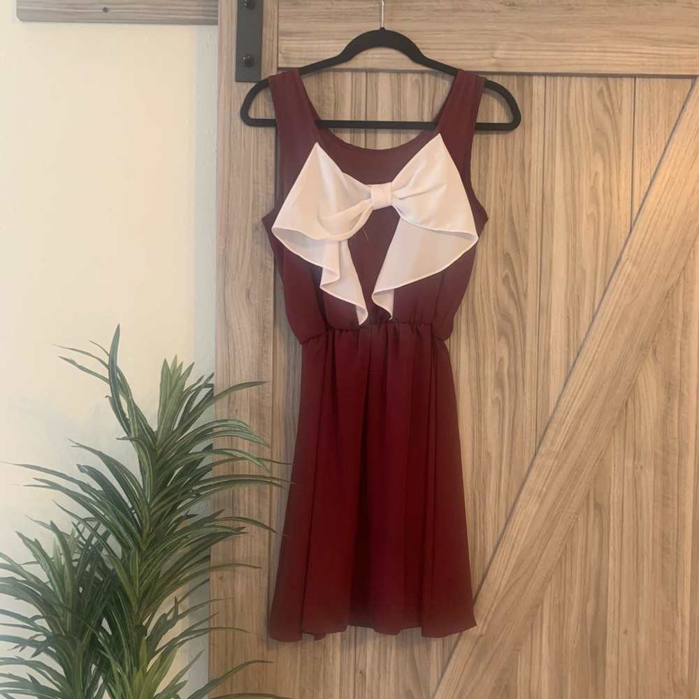 Aggie Gameday dress/or school w/ maroon and white